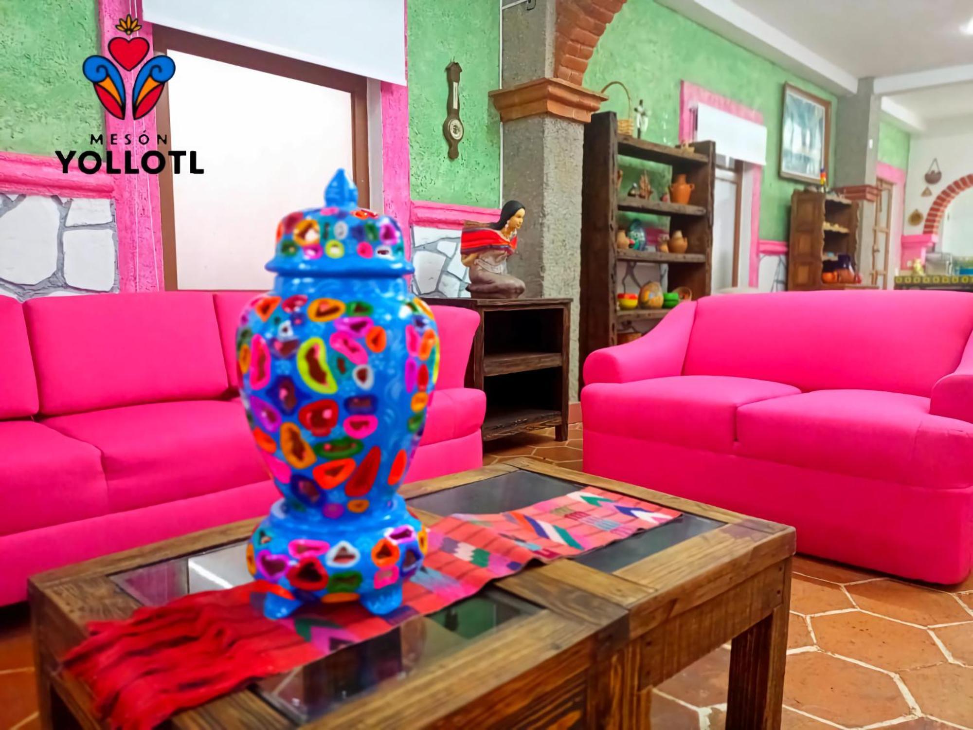 Hotel Meson Yollotl Puebla de Zaragoza Esterno foto