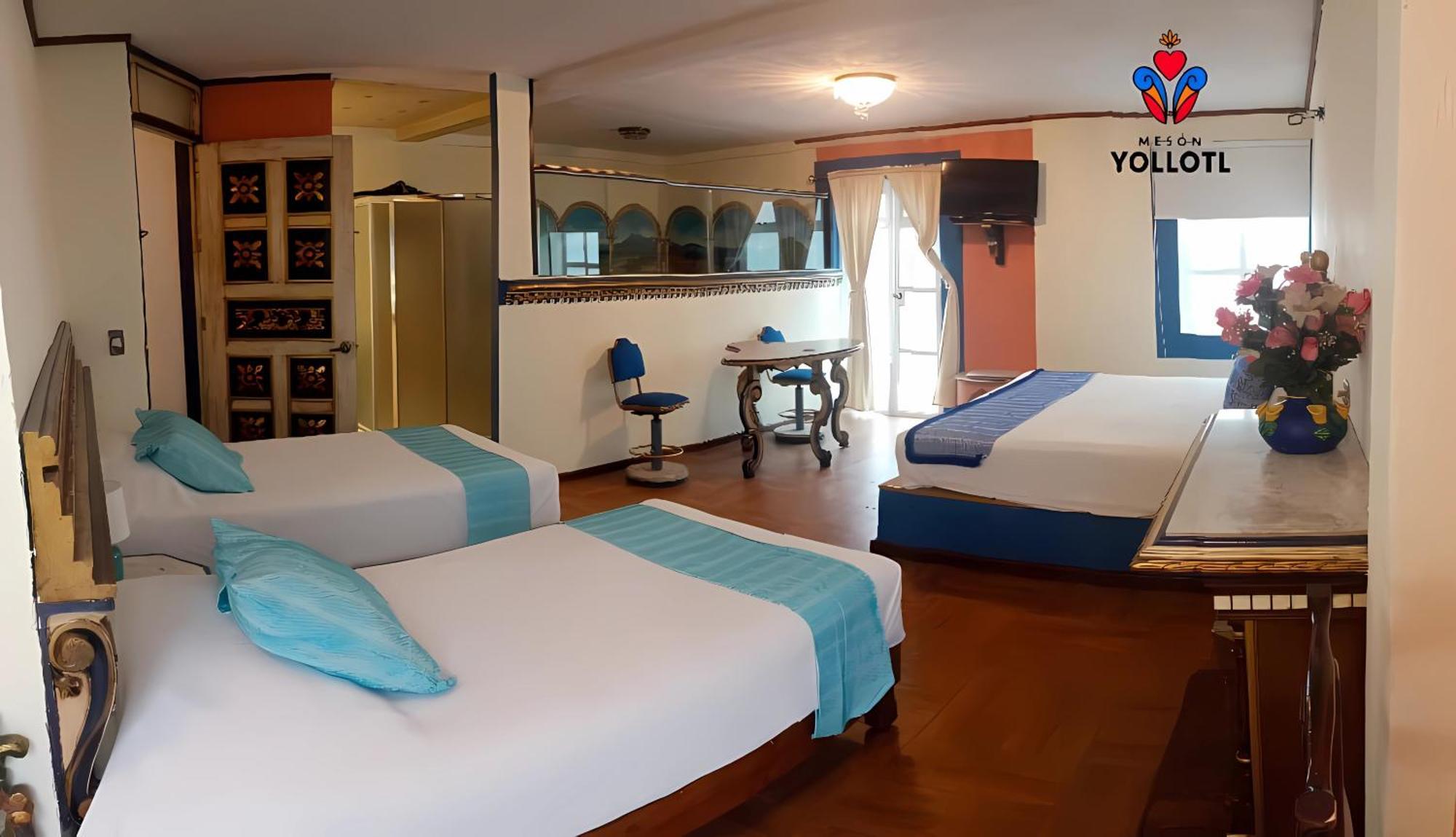 Hotel Meson Yollotl Puebla de Zaragoza Esterno foto