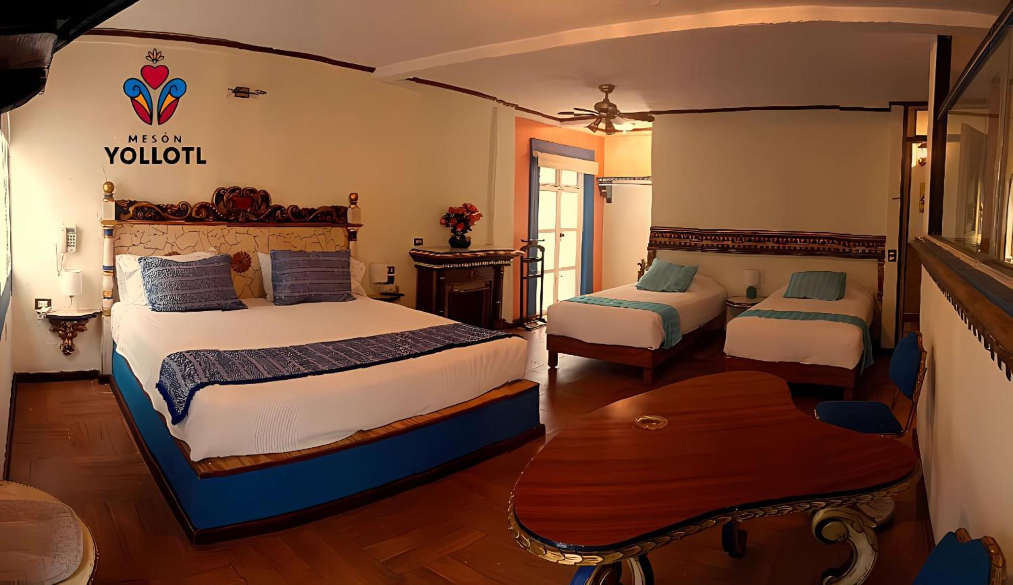 Hotel Meson Yollotl Puebla de Zaragoza Esterno foto
